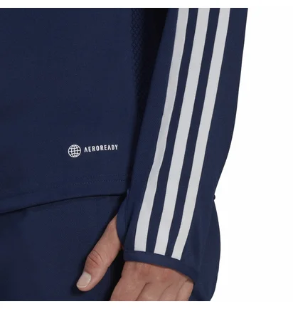 Кофта женская Adidas Long-Sleeve T-Shirt Tiro 23L Tr Topw Blue HS3483