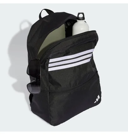 Рюкзак унисекс Adidas Classic Back-To-School Stripes Black JD9564