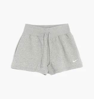 Шорты женские Nike Sportswear Phoenix Fleece High-Waisted Shorts Grey FD1409-063