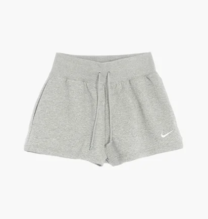 Шорты женские Nike Sportswear Phoenix Fleece High-Waisted Shorts Grey FD1409-063