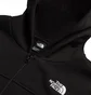 Толстовка мужская The North Face Essential Full Zip Hoodie Black NF0A87FBJK3