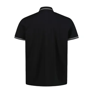 Поло чоловіче CMP Stretch Black 36F8217-U901