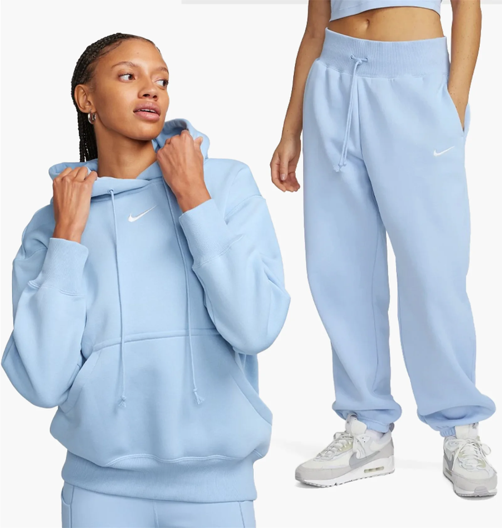 ᐉ Спортивный костюм женский Nike Sportswear Phoenix Light Blue