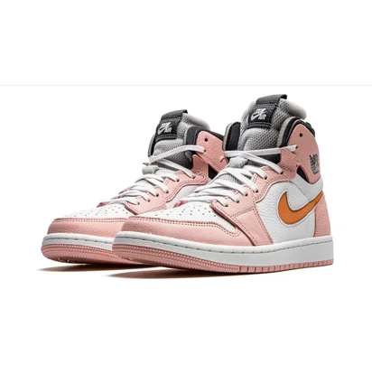 Кросівки жіночі Air Jordan Wmns 1 High Zoom Cm White/Pink CT0979-601