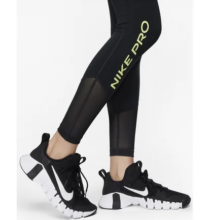 Легінси жіночі Nike Pro Mid-Rise Full-Length Leggings Black FB5687-010