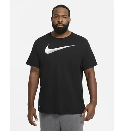 Футболка чоловіча Nike Dri-Fit Men’S Swoosh Training T-Shirt Black CZ9724-010