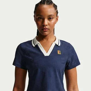 Поло жіноче Nike Court Court Collection Blue IB0772-410