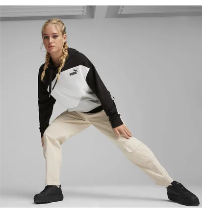 Худи женское Puma Power Black/Grey 677893-01