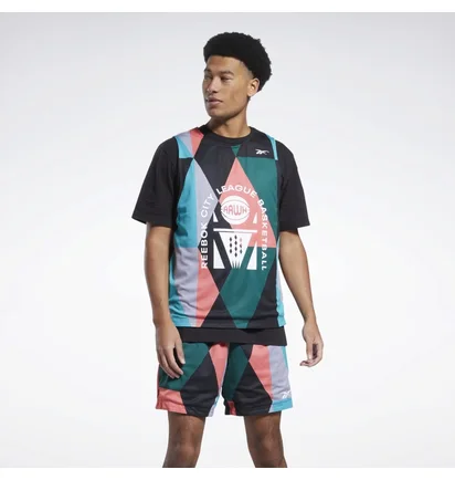 Футболка чоловіча Reebok City League Black Hk2981