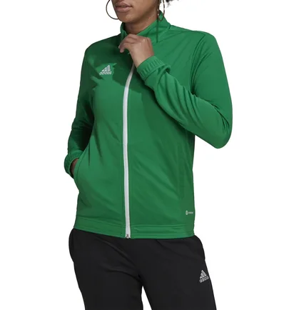 Олимпийка женская Adidas Jacket Ent22 Tk Jktw Green HI2136