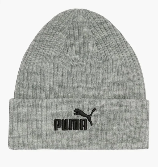 Шапка чоловіча Puma Logo Grey 942291-02