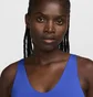 Топ жіночий Nike Pro Indy Plunge Blue HF7324-405