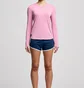 Лонгслив женский Saucony Stopwatch Long Sleeve Pink SAW800486-ORH