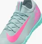 Сороконожки детские Nike Air Zoom Mercurial Vapor 16 Academy Tf Turquoise/Pink FQ8284-301