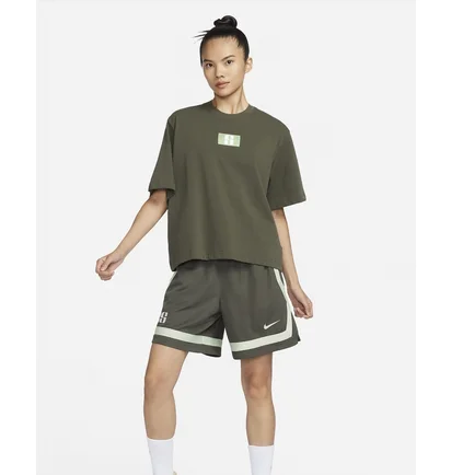 Футболка женская Nike Sabrina Boxy Basketball Tee Olive FJ2701-325
