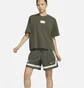 Футболка женская Nike Sabrina Boxy Basketball Tee Olive FJ2701-325