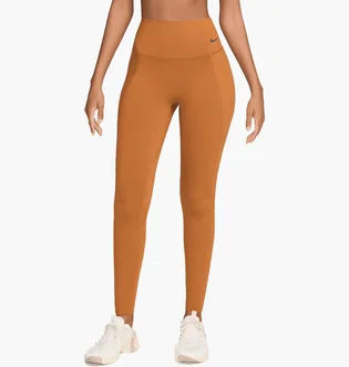 Лосини жіночі Nike Universa Orange HQ6810-815