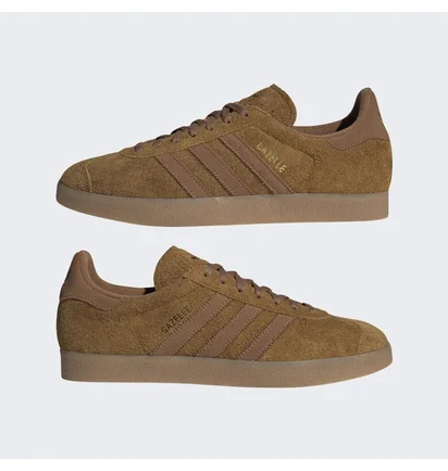 Кроссовки унисекс Adidas Gazelle Shoes Brown Gy7370