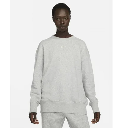 Світшот жіночий Nike Oversized Crewneck Sweatshirt Grey Dq5733-063