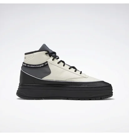 Кроссовки мужские Reebok X Nicole Mclaughlin Club C Geo Mid Beige/Black Hp9260