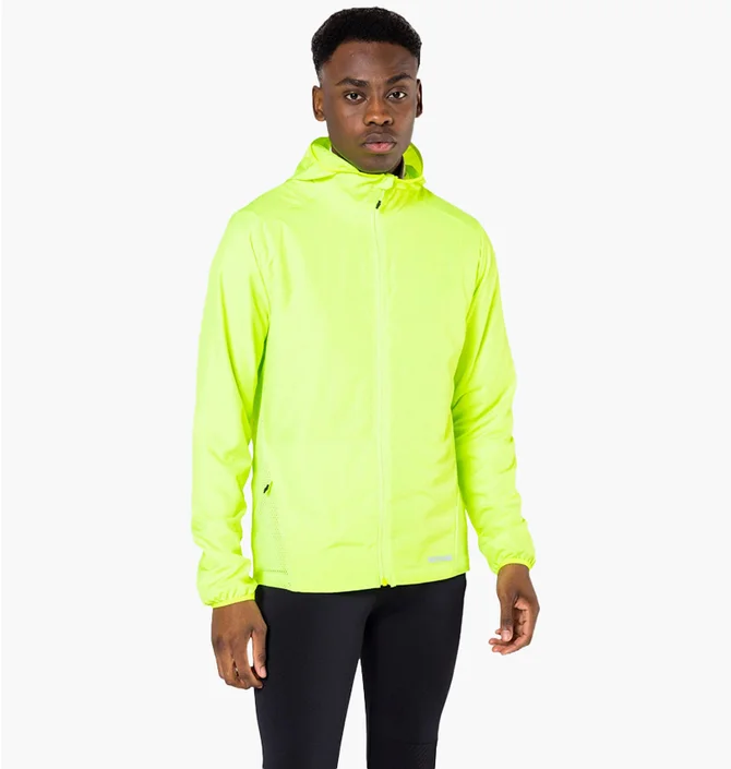 Куртка мужская Kalenji Run 100 Yellow 8733377