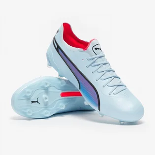 Бутсы мужские Puma King Ultimate Fg/Ag Light Blue 107563-02