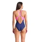 Купальник женский Arena Bright Glare Swimsuit V Back Blue 008930-790