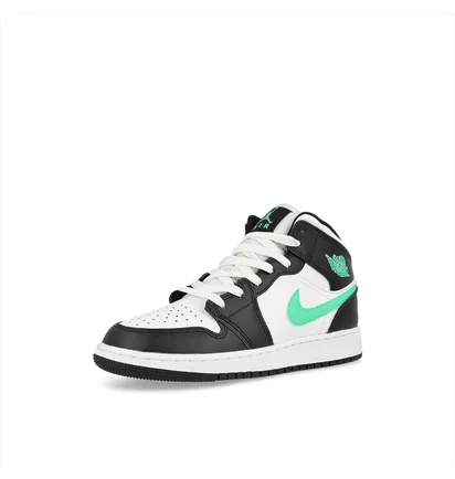 Кроссовки детские Air Jordan 1 Mid Black/White DQ8423-103