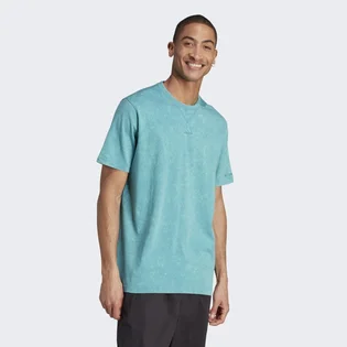 Футболка чоловіча Adidas All Szn Garment-Wash Turquoise IJ6922