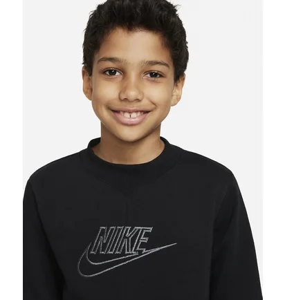 Толстовка дитяча Nike B Nsw Amplify Crew Black Dq8819-010
