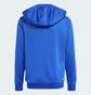 Кофта детская Adidas Train Essentials Aeroready 3-Stripes Regular-Fit Full-Zip Blue IP2418