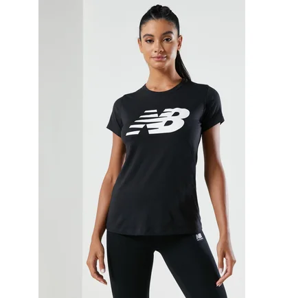 Футболка женская New Balance Classic Flying Gr Black WT03816BK