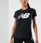 Футболка женская New Balance Classic Flying Gr Black WT03816BK