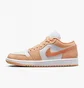 Кросівки жіночі Air Jordan 1 Low WomenS Shoes Orange/White DC0774-801
