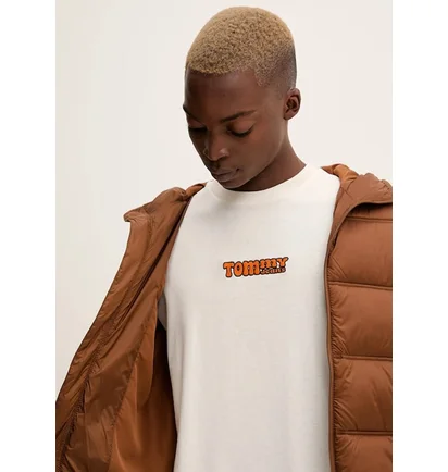 Куртка чоловіча Tommy Jeans Logo Brown DM0DM22044-GVP