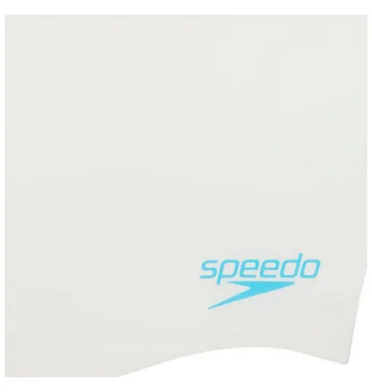 Шапочка для плавання дитяча Speedo Plain Moud Silc Cap Jf/Jm/Ju White 8-7099017621