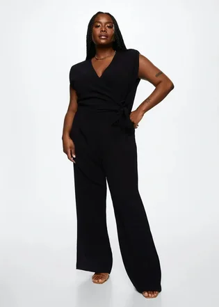 Комбинезон женский Mango Mono Black 37095806