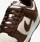 Кроссовки женские Nike Dunk Low Orewood Mini Swoosh Brown/White IO4244-102