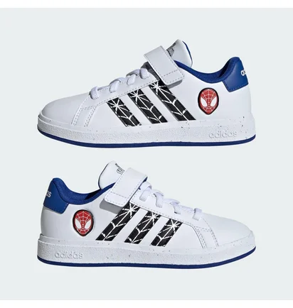 Кроссовки детские Adidas MarvelS Spider-Man Grand Court White IF0925