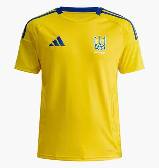 Футболка мужская Adidas Ukraine 24 Performance Yellow IK2251