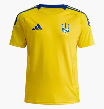 Футболка мужская Adidas Ukraine 24 Performance Yellow IK2251