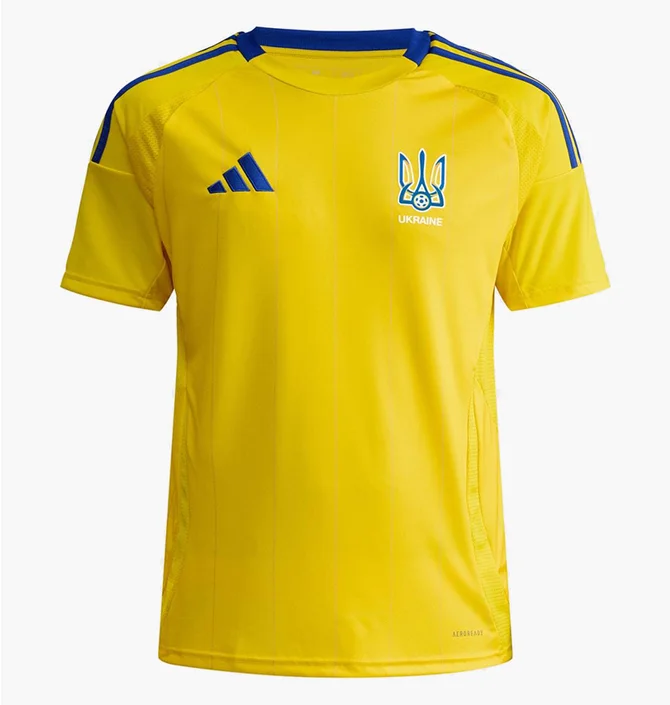 ᐉ Футболка мужская Adidas Ukraine 24 Performance Yellow IK2251
