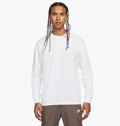 Лонгслив мужской Nike T-Shirt Sportswear Essentials White DO7390-100