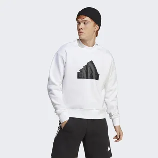Свитшот мужской Adidas Future Icons Badge Of Sport Crew Sweatshirt White Ic3741