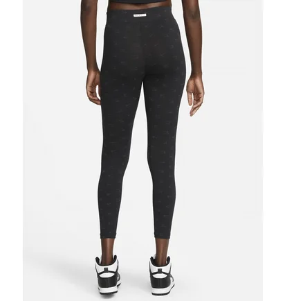 Штаны женские Nike Air Aop Hr Tgt Blk Black Dq6573-010