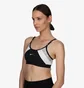 Топ жіночий Nike Dri-Fit Indy Logo Black/White DQ5128-010