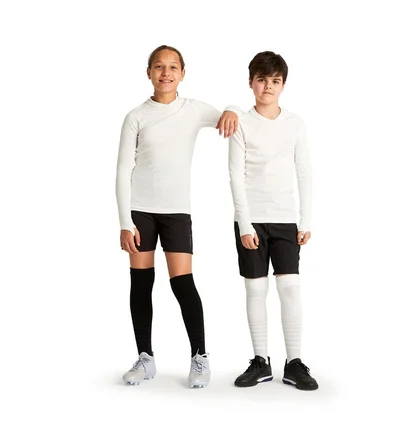 Лонгслів дитячий Kipsta Keepdry White 8641693