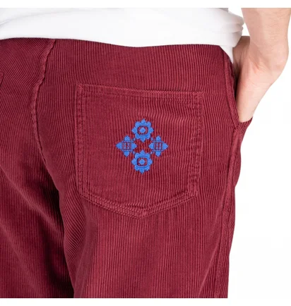 Штани унісекс CARNE BOLLENTE Night Of The Giving Heads Pant Bordo AW22P0101