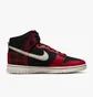 Кросівки чоловічі Nike Dunk High Retro Se Plaid Casual Shoes Black/Red Dv0826-001