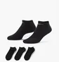 Шкарпетки унісекс Nike U Nk Everyday Cush Ns (3 пари) Black SX7673-010